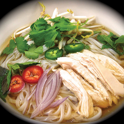 Pho Chicken Rice Noodle Soup